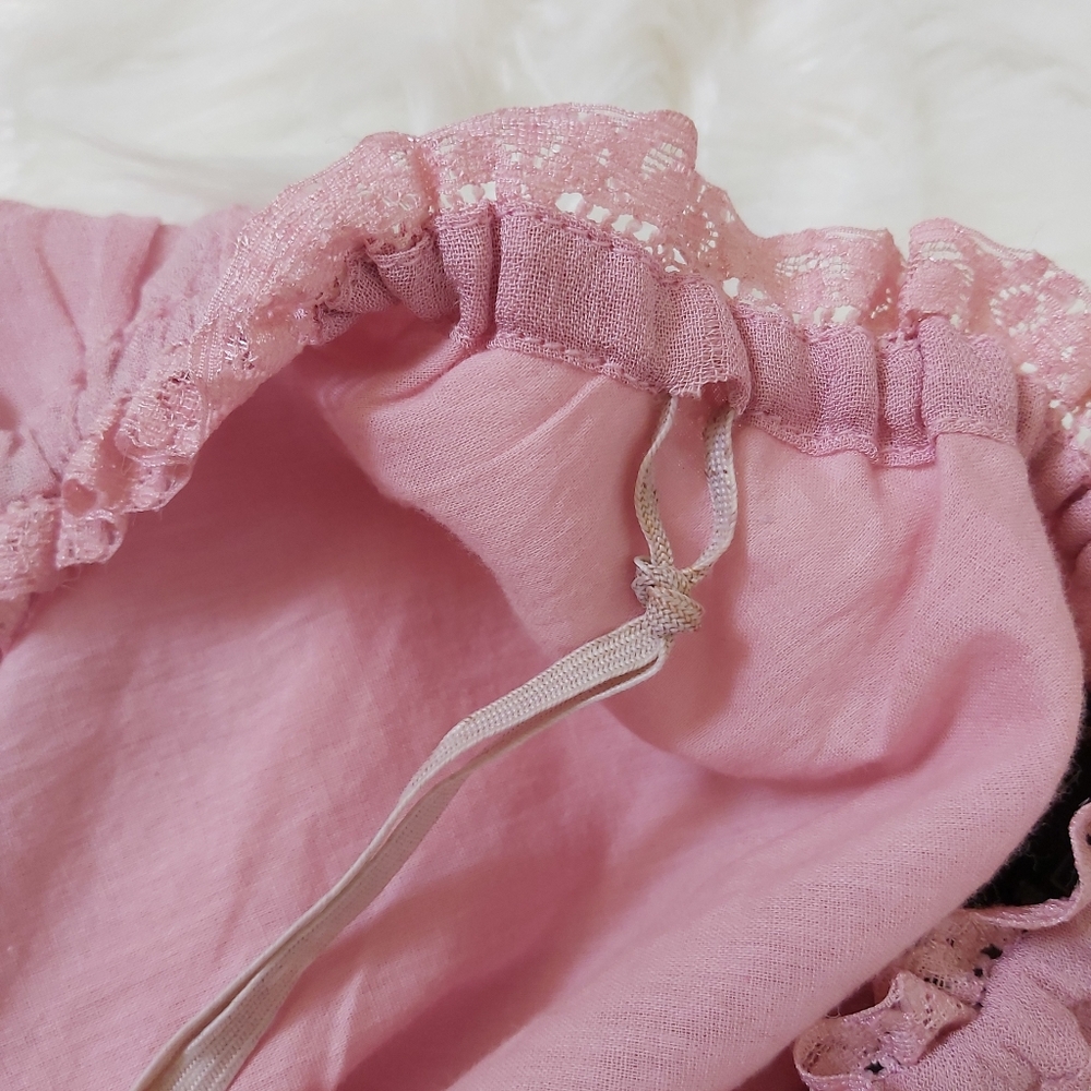 Blush pink flowy Triangle dress - Picture 8 of 8